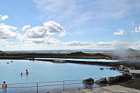 Termální koupaliště u jezera Mývatn