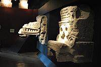 Národní antropologické muzeum v Mexico City nabízí úžasné exponáty